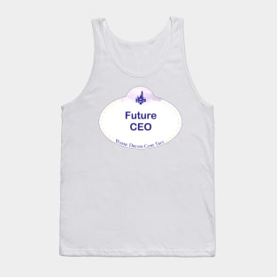 WDW Name Tag- Future CEO Tank Top